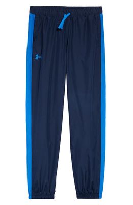 Under Armour Kids' UA Storm Water Repellent Track Pants in Academy /Blue Circuit