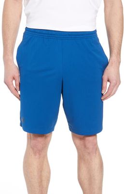 Under Armour Raid 2.0 Classic Fit Shorts in Moroccan Blue/Blue/Gray