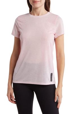 Under Armour Run Anywhere Breeze T-Shirt in Prime Pink