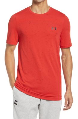 Under Armour UA Seamless Performance T-Shirt in Radiant Red