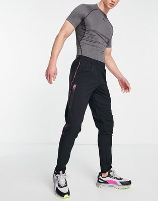 Under Armour woven sweatpants in black