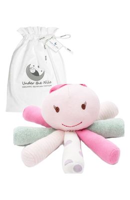 Under the Nile Scraptopus Organic Egyptian Cotton Toy in Pink Multi