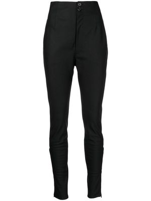 Undercover ankle zipped straight-leg trousers - Black