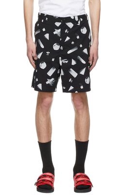 Undercover Black Polyester Shorts