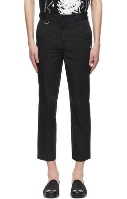 Undercover Black Polyester Trousers.