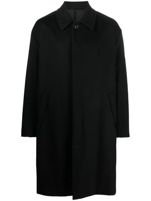 Undercover button-down fitted coat - Black