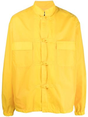 Undercover cargo-pocket shirt jacket - Yellow