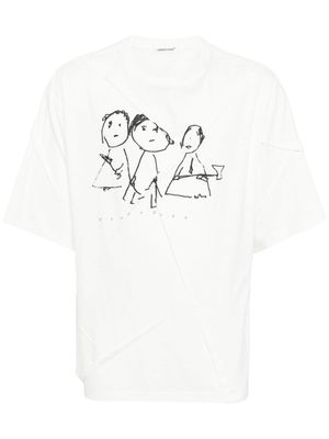 Undercover cartoon-print T-shirt - White