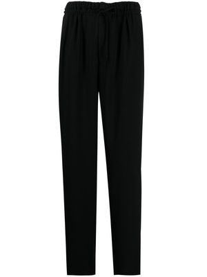 Undercover drawstring-waist straight-leg trousers - Black