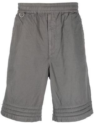 Undercover elasticated-waist bermuda shorts - Grey