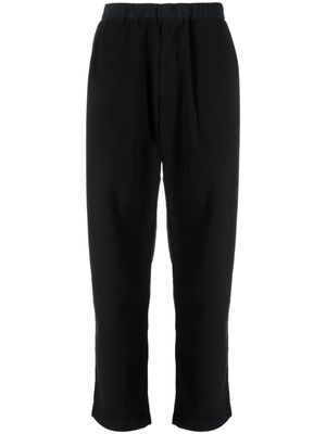 Undercover elasticated-waist tapered trousers - Black