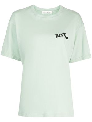 Undercover graphic-print short-sleeved T-shirt - Green
