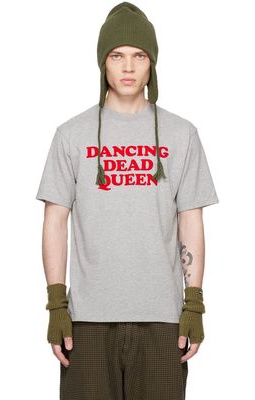 Undercover Gray 'Dancing Dead Queen' T-Shirt