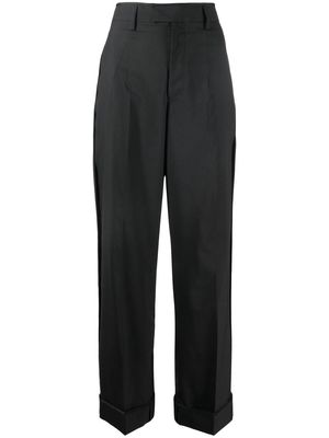 Undercover high-waisted wide-leg trousers - Black
