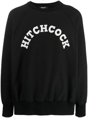Undercover Hitchcock printed sweatshirt - Black