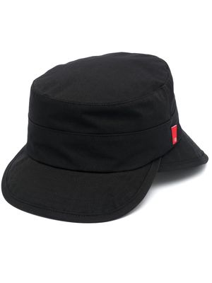 Undercover logo tab bucket hat - Black