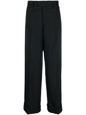 Undercover loose-fit pleated trousers - Black