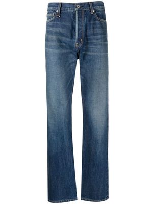 Undercover mid-rise straight-leg jeans - Blue