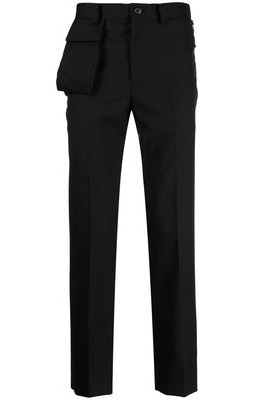 Undercover multi-pocket slim-cut trousers - Black