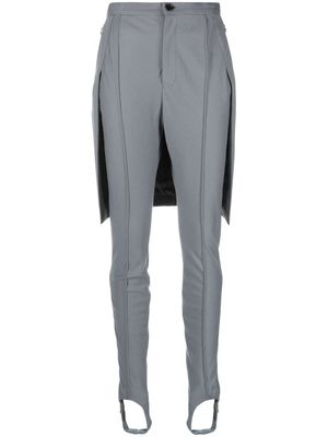 Undercover panel stirrup trousers - Grey