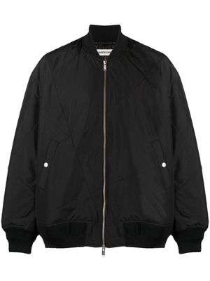 Undercover panelled bomber jacket - Black