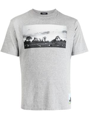 Undercover photograph-print cotton T-Shirt - Grey