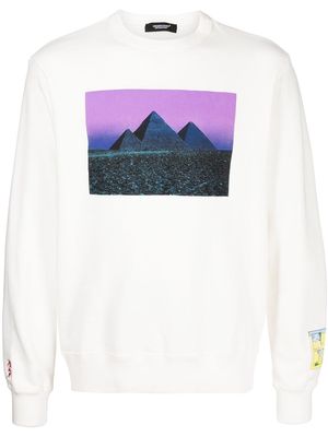 Undercover Pink Floyd photograph-print sweatshirt - White