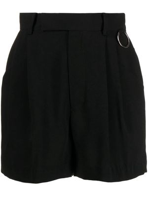 Undercover pleat-detail shorts - Black