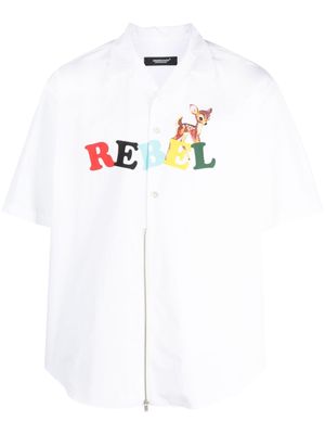 Undercover Rebel cotton shirt - White