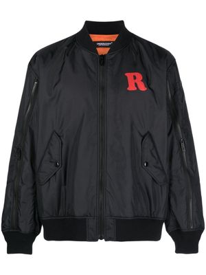 Undercover Rebel-print bomber jacket - Black