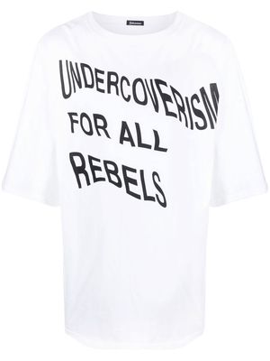 Undercover Rebels print t-shirt - White