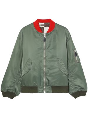 Undercover reversible bomber jacket - Green