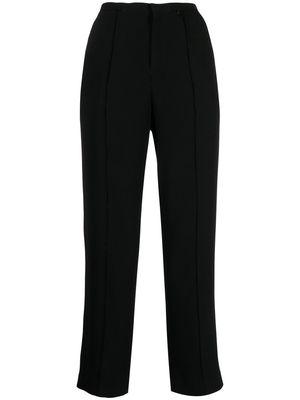 Undercover scallop-edge tailored trousers - Black
