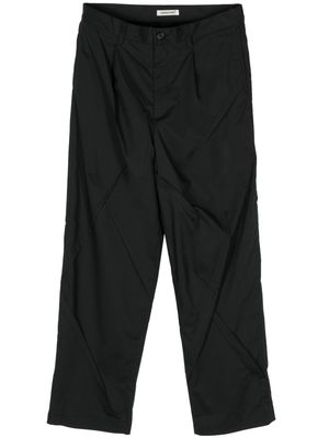 Undercover seamed straight-leg trousers - Black