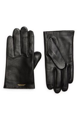 Undercover Sheepskin Leather Gloves in Black