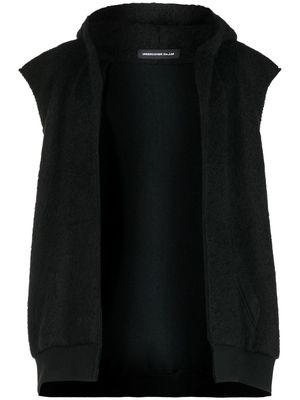 Undercover sleeveless hooded vest - Black