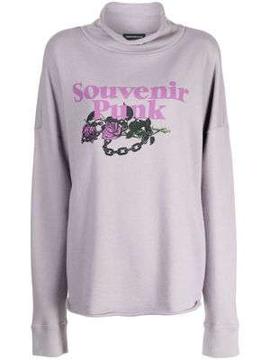 Undercover Souvenir Punk graphic-print sweatshirt - Purple
