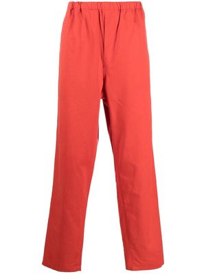 Undercover straight-leg cut trousers - Orange