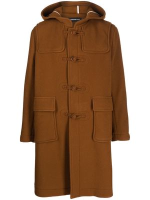 Undercover toggle-fastening duffle coat - Brown
