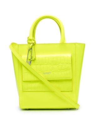 Undercover top-handle tote bag - Yellow