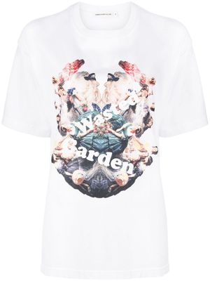 Undercover Wasted Garden cotton T-shirt - White