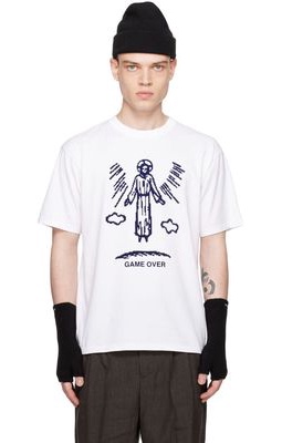Undercover White 'Game Over' T-Shirt