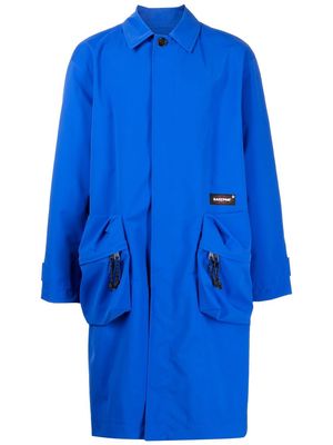 UNDERCOVER x Eastpak patch-pocket coat - Blue