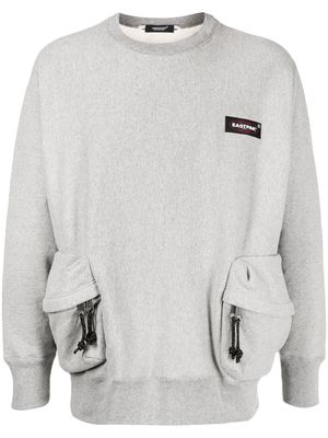 UNDERCOVER x Eastpak patch pocket sweatshirt - Grey