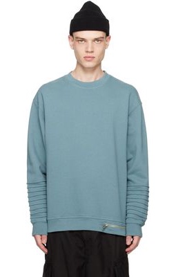 Undercoverism Blue Zip Sweatshirt