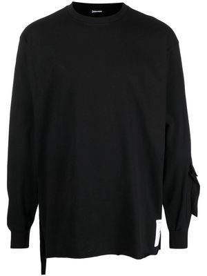 Undercoverism crew-neck pullover sweatshirt - Black