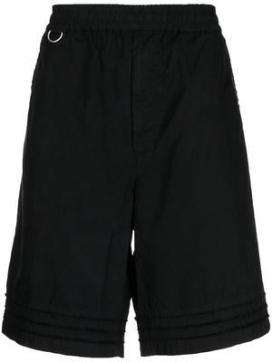 Undercoverism elasticated-waistband cotton shorts - Black