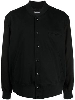 Undercoverism embroidered buttoned bomber jacket - Black