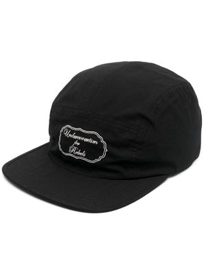 Undercoverism logo-embroidery cap - Black