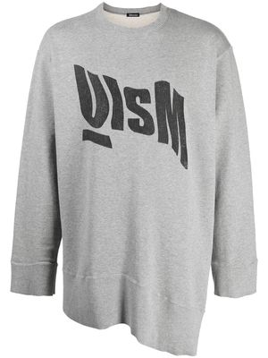 Undercoverism logo-print cotton sweatshirt - Grey